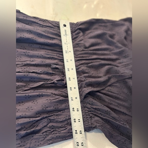 Fat Face dark charcoal gray bluish with a black design Jumpsuit Size 2 - Picture 12 of 16